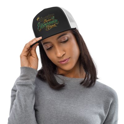 {Educator by Choice - Entrepreneur by Vision} Trucker Cap