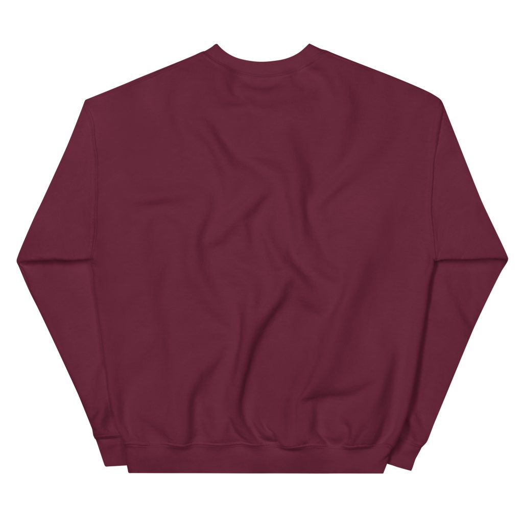 unisex-crew-neck-sweatshirt-maroon-back-6ab6f63681c5d.jpg